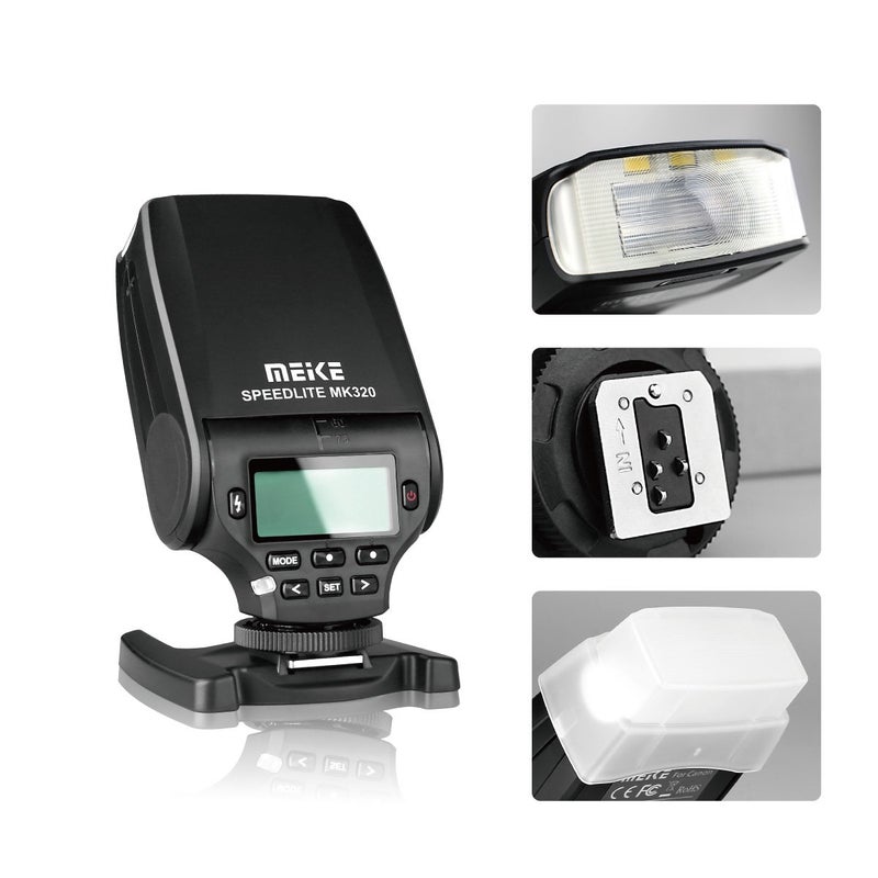 MEIKE MK-320F Speedlite TTL Master Flash for Fujifilm Camera X-M1 X-T1 X-Pro1 X-A1 X-A2 X-E1 X-E2 X30 X100T X100S S1 SL1000 etc - Image 5